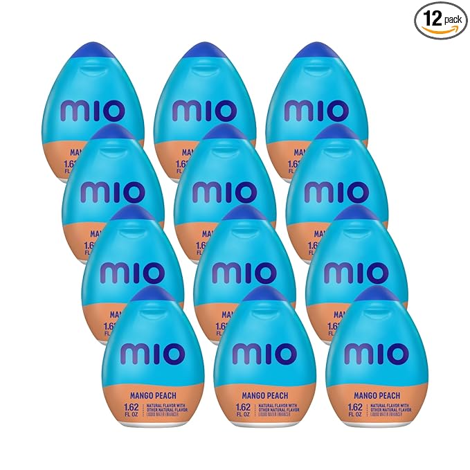 Mio Liquid Water Enhancer Mango Peach 1.62 OZ 12-Pack