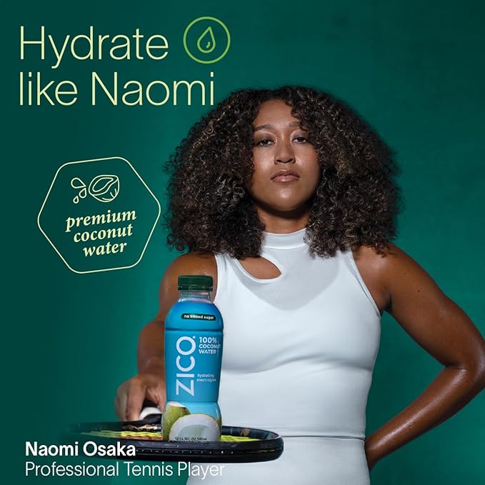 Zico 100% Coconut Water No added Sugar Refreshingly Delicious Hydration with Electrolytes 11.2 Fl Oz (Pack of 12)