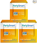 Himalaya PartySmart 10 Individual Capsules - Alcohol Breakdown Liver Support for a Better Morning After Drinking - Plant Based Vegan Non-GMO Gluten Free Clinically Studied (Pack of 3)