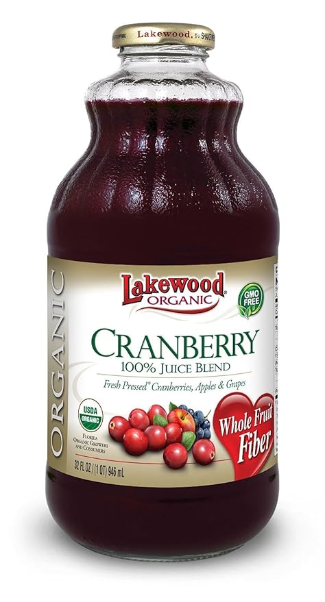 Lakewood Organic Cranberry Juice Blend 32.0 FO