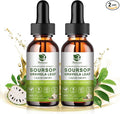 Lukaree Pure Soursop Leaves Extract 10X Concentrated Graviola Soursop Bitters Liquid Drop for Immune Digestive Energy Cold-Extracted with High Potency Alcohol-Free Vegan &amp Non-GMO