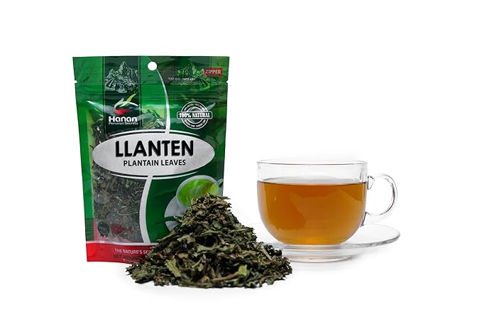Hanan Peruvian Secrets Plantain (Llanten) Loose Herbal Tea |100% Natural Herb from the Andes Mountains | 1.06 oz / 30g |