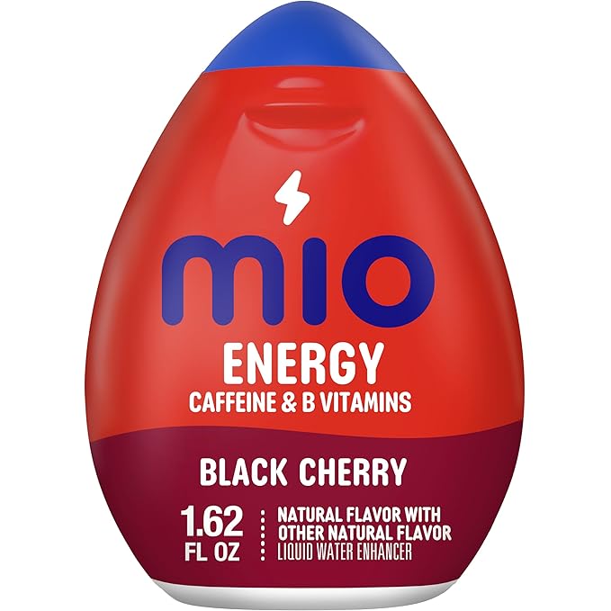 Mio Energy Black Cherry Water Enhancer 1.62 Fl Oz (Pack of 6)