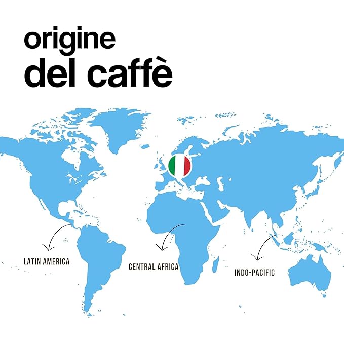 Dongiò Caffè Espresso Napoli - 50 Nespresso Original Compatible Capsules Dark Roast Coffee (Intensity 9/10) - Roasted and Blended In Italy