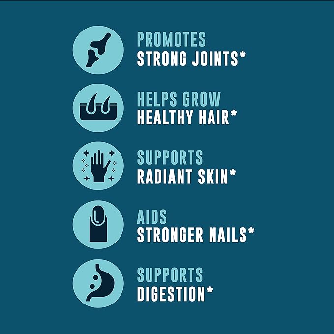 Grass-Fed Bone Broth Capsules with Collagen from Organic Bone Broth Powder. Collagen Supplement for Nails Hair Joints and Digestive Health* Support. Gut Friendly-Ingredients 180 Capsules