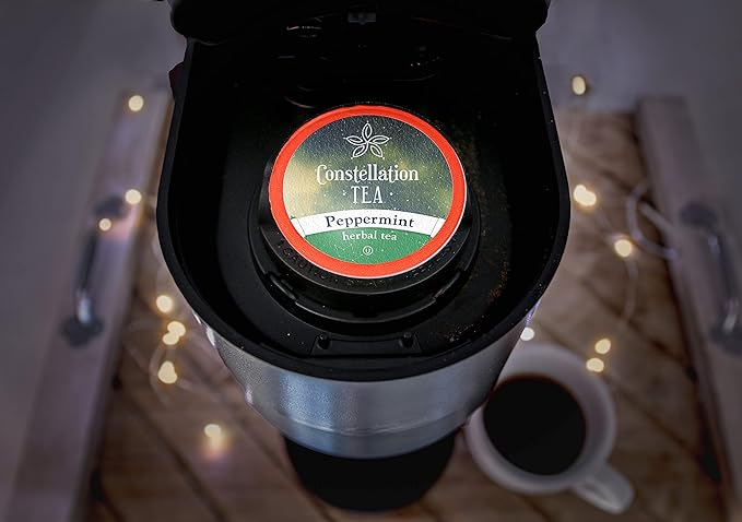 Constellation Tea Assorted Variety Pack Sampler Tea Pods Compatible with K Cup Brewers Including 2.0 40 Count