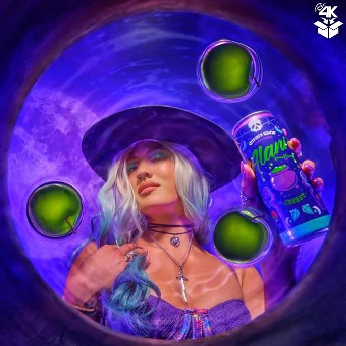 Alani Nuu Witches Brew Pack of 6 12fl oz 4k Logistics Bundle