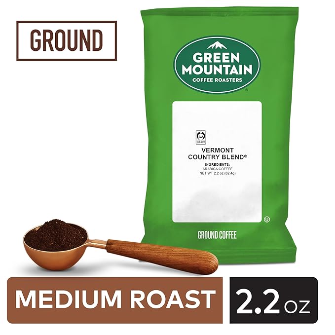 Green Mountain Coffee Roasters Vermont Country Blend Keurig Fractional Packs 100 Count 2.2 oz.