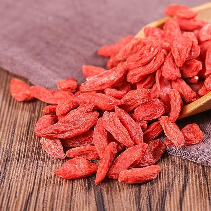 Red Wolfberry Super-Grade Ningxia Wolfberry Gouji Large Grain Red Wolfberry 500 Grams Bulk Natural Organic.