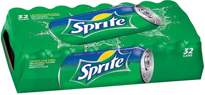 Sprite Lemon-Lime Soda Cans 12 Ounce (32 Pack)
