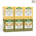 TADIN® Chamomile Tea and Ginger Tea Variety Pack Caffeine Free 24 Tea Bags per Carton Pack of 6