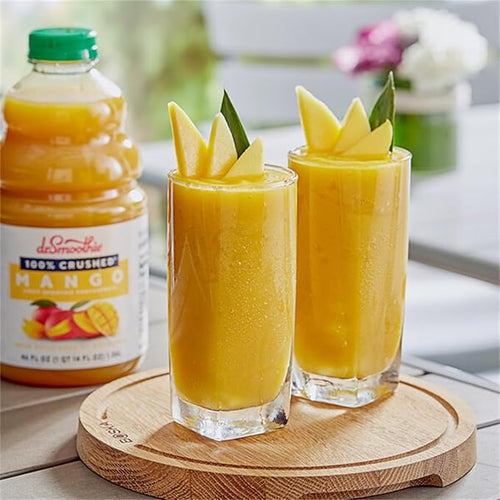 100% Crushed Mango Fruit Smoothie Mix 46 fl. oz. WS-103DR100MANG-NPF