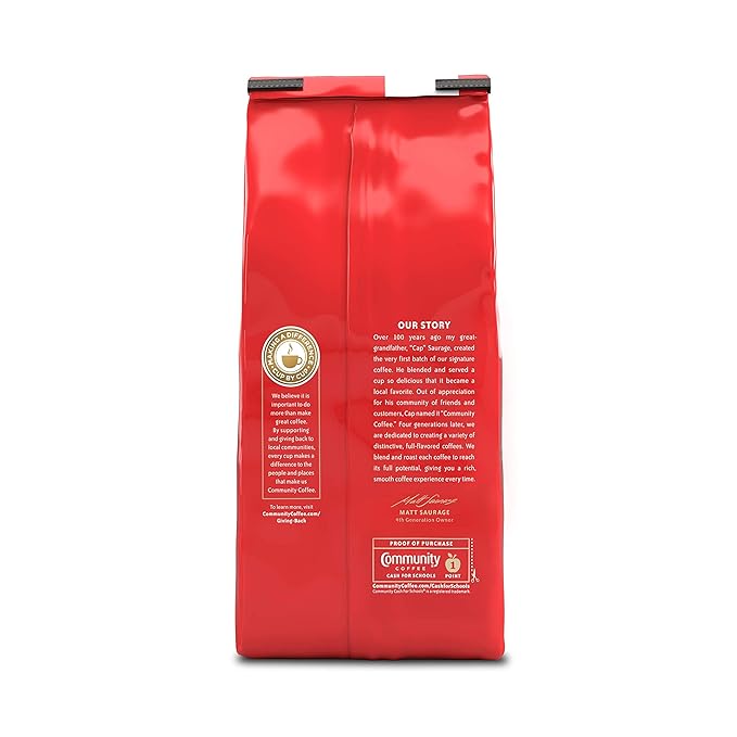 Community Coffee Breakfast Blend 36 Ounce Medium Roast Ground Coffee 12 Ounce (Pack of 3)