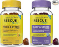 Bach Rescue Plus Gummy Day &amp Night Bundle 2 x 60 Count