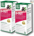 Bell G-Out Uric Acid Cleanse -2 Pack Combo | A Unique Blend of Herbal Extracts That Supports Uric Acid Levels Within Normal Range | 120 Capsules
