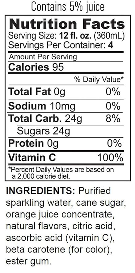 GuS Soda - Dry Valencia Orange - 12 oz (12 Glass Bottles)