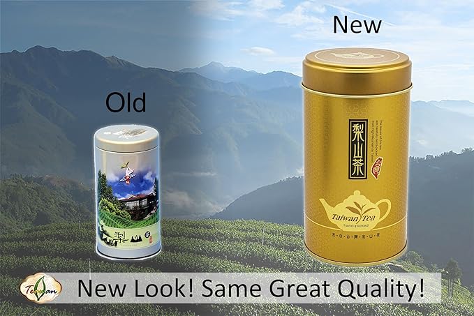 Teawan Lishan Oolong Loose Tea Leaves - 150Gram 特級梨山烏龍 - Taiwan Oolong Oolong Tea Organic Loose Leaves from High Mountain of Taiwan. Hot and Cold Brew