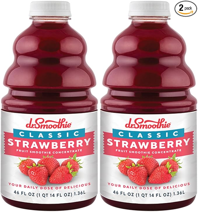Dr. Smoothie Classic Strawberry 46 fl. oz. (Pack of 2)
