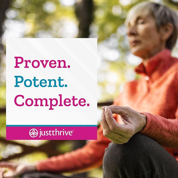 Just Thrive Vitamin K2-7 - Bone Brain and Heart Health K2 Vitamin Supplement 60 Capsules