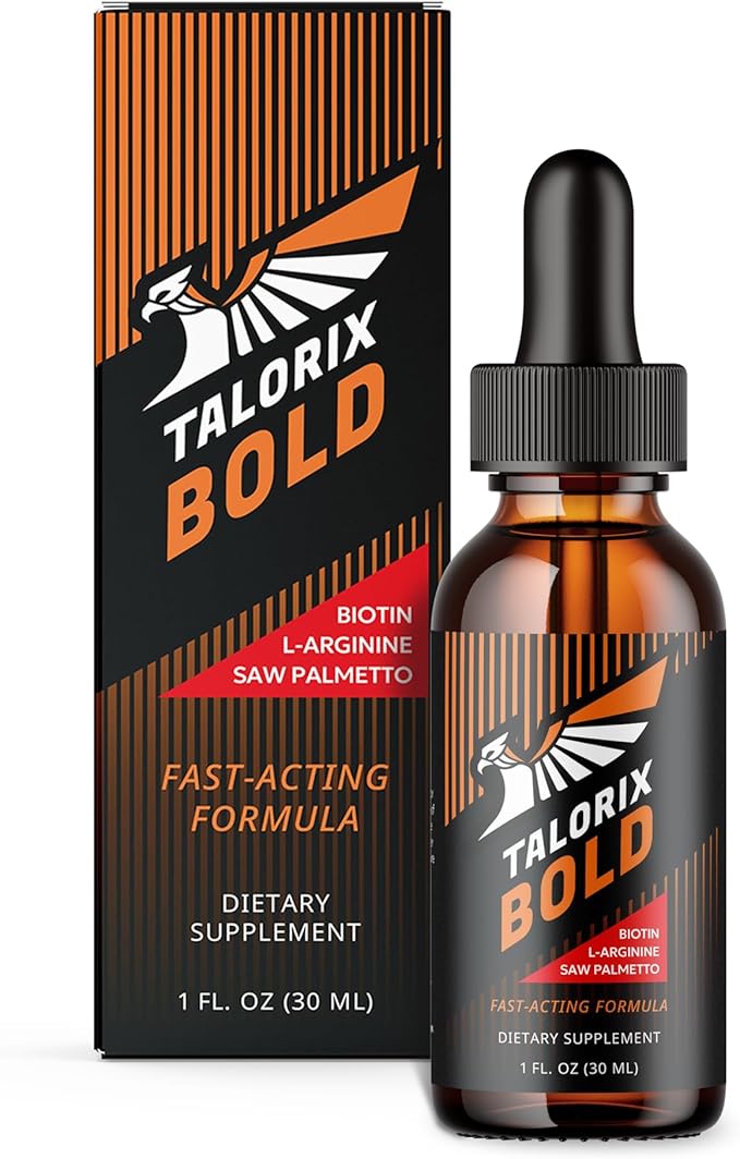 Bold | Vitamins Drops for Men | Biotin Saw Pametto &amp L-Arginine Formula | 1 Fl Oz | 3 Pack
