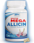 Allicin Supplement 100% Stabilized from Garlic Odor-Controlled Extract 180000mcg (180mg) Non-GMO Gluten-Free Vegan Supplement for Heart Health and Immune Support (30 Count)