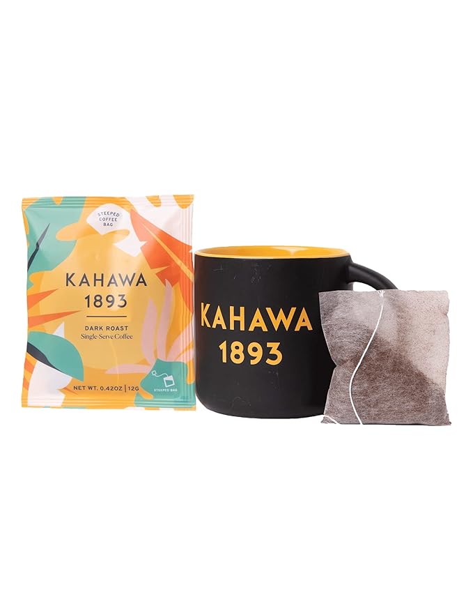 Kahawa 1893 Single Serve Coffee Bags. No machine needed.