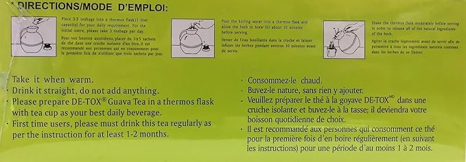 De-Tox Guava Tea (90 Tea Bags)