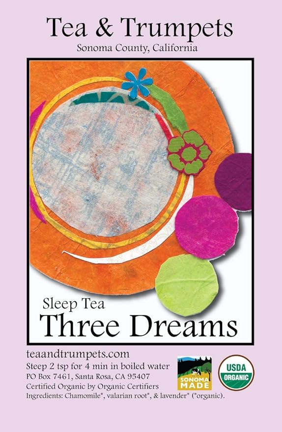 USDA Organic Three Dreams Loose Leaf Herbal Tea 1 LB (16 oz)