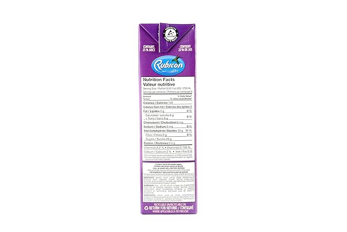 Rubicon Passion Fruit Exotic Juice Drink - 33.8fl oz (12 pack)