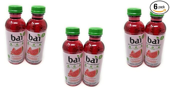 Bai Kula Watermelon 18 oz 6 Units