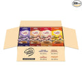Nestle Coffee mate Creamer Singles Variety Pack Original Hazelnut Italian Sweet Creme Vanilla Caramel Non Dairy No Refrigeration 0.375 fl oz Tubs 200 Count (Pack of 50 Per Flavor)