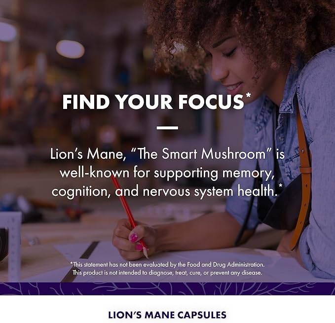 Host Defense Lion's Mane Capsules 240 ct (Pack of Two 120 ct Units)