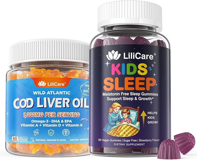 Cod Liver Oil Gummies Magnesium Glycinate Gummies
