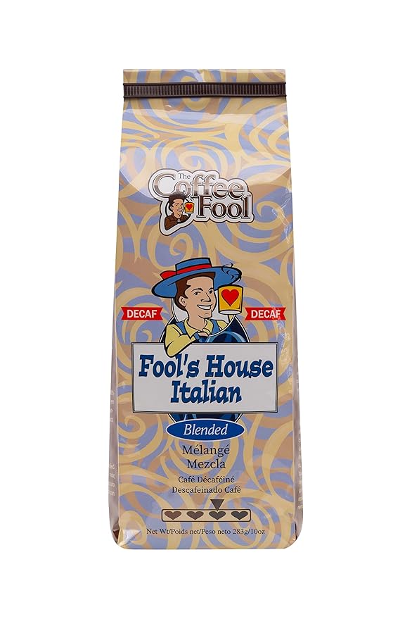 Coffee Fool's Decaf House Italian (Powder (Turkish))