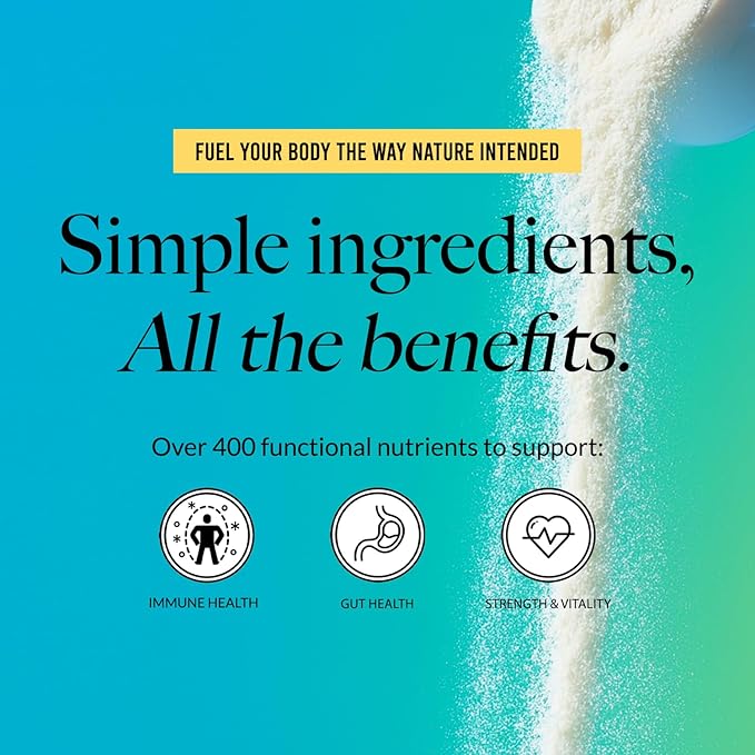 NAKED Vanilla Collagen Peptides (25 Servings 19.4oz) Colostrum Powder (150 Servings) – Pasture-Raised Grass-Fed Non-GMO Keto Gluten Free Gut Health Immunity Recovery &amp Skin Support