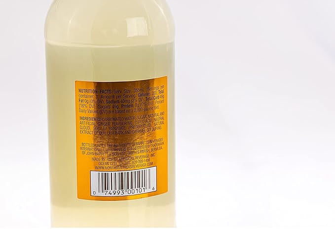 Barritt's Regular &amp Diet 12oz Bottles (Regular)