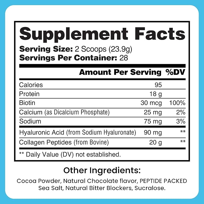 Wound Care Plus Collagen Peptides Powder Unflavored - Grass-Fed Hydrolyzed Collagen with 18g Protein - Supports Skin Hair &amp Joint Health - Non-GMO Keto Friendly