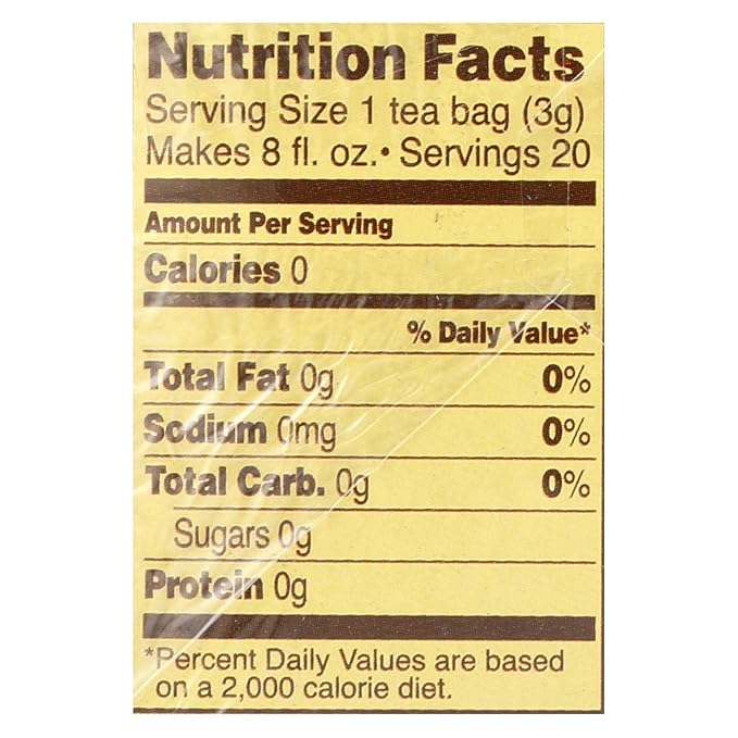 Celestial Seasonings Herb Tea Mandarin Orange Spice 20-count (Pack of 6)