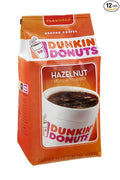 Dunkin' Donuts Hazelnut Ground Coffee 12 OZ (Pack of 12)
