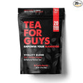 Tea For Guys: Vitality Blend – Natural Support for Testosterone Libido Male Fertility and overall Male Vitality | Herbal Tea for Mens Wellness – 20 Biodegradable Tea Bags