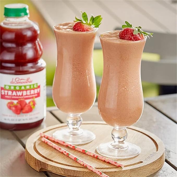 Organic Strawberry Fruit Smoothie Mix 46 fl. oz. WS-103DRORGSTRA-NPF