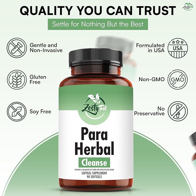 para Purge Softgels - Natural Herbal Supplement with Organic Oregano Oil Black Walnut Black Garlic Garlic Pumpkin Seed Wormwood Fennel Extract - Formulated in the USA 90 Softgels