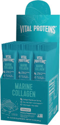 Vital Proteins Marine Collagen Wild-Caught Non-GMO Project Verified Unflavored Stick Packs (10g) (Box of 20)