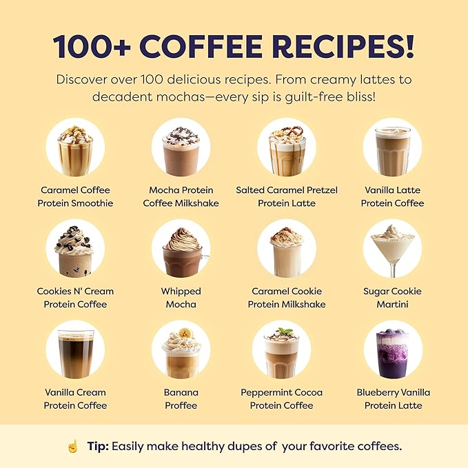 Tiramisu Protein Iced Coffee - Premium Whey Protein &amp Instant Iced Coffees - 100% Natural Cold Brew- Zero Artificial Flavors &amp Sweeteners 80 mg Caffeine Per Serving No Added Sugar 20 Servin