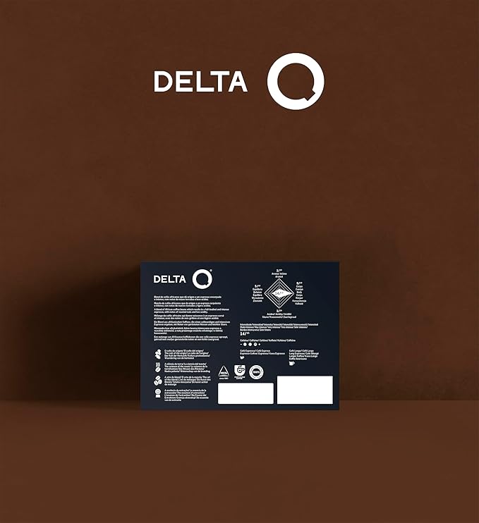 Delta Q - EpiQ Espresso Pods for Delta Q machines Intensity 14 Notes of Roasted Nuts 40 Coffee Capsules