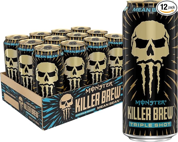 Monster Energy Killer Brew Mean Bean 15 Fl Oz | Pack of 12