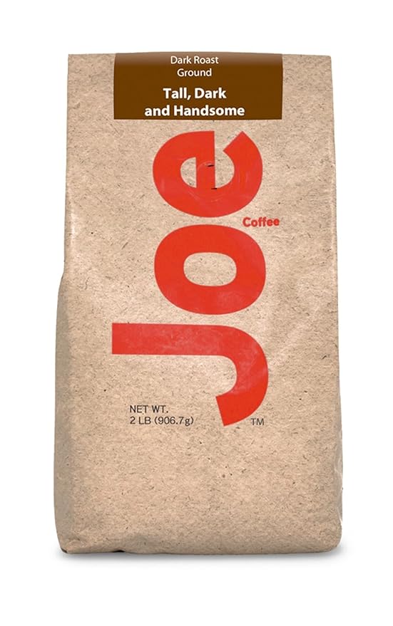 Tall Dark and Handsome and Wake Up Joe 4 Pound Ground Coffee Bundle