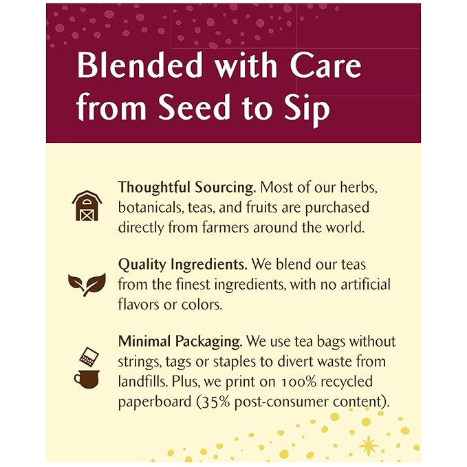 Celestial Seasonings Herbal Tea Cranberry Vanilla Wonderland 18 Count (Pack of 6)