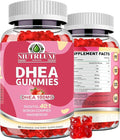 DHEA Gummies DHEA Supplements for Women DHEA 100mg 50mg Chewable with Boron Inositol and Magnesium Pro-Aging Ovarian Support Sleep Support Vegan 60 Counts