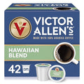 Victor Allen's Coffee Hawaiian Blend Medium Roast 42 Count Single Serve Coffee Pods for Keurig K-Cup Brewers (formerly Kona Blend)